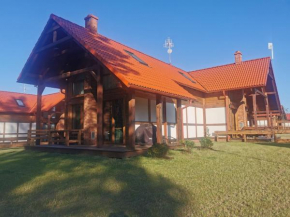 Kaszuby w Ostoja Bukowo - U Małgośki domek 6 z widokiem na las i internetem, Borowy Mlyn
